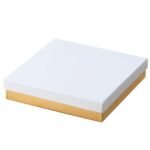 Dovanų dėžutė vėriniui CARLA balta/auksinė - Image 2